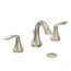Eva Brushed Nickel 2 Handle High Arc Bathroom Faucet w/ M-pact Valve And Drain, T6420BN-9000-L