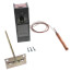 Remote bulb Commercial Temperature Controller, 0 F to 100 F, 5 ft. capillary, Copper bulb sensing element
