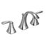 Voss Chrome 2 Handle High Arc Bathroom Faucet w/ M-pact Valve And Drain, T6905-9000-L