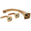 Voss Two-Handle High Arc Roman Tub Faucet - Brushed Gold, T693BG