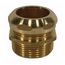 1-1/4" MIP x 1-1/4" OD Waste Connector with Stop