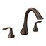 Eva 2 Handle Roman Tub Faucet, T943ORB (Oil Rubbed Bronze)