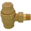 EC2 1/2" Angle Thermostatic Trap Forged Brass Body (25 psig)