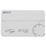 3 Speed Fan Coil Heat/Cool/Off Programmable Thermostat w/ Wire Leads & 2 Covers (White)
