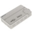 3 Speed Fan Coil Cool/Heat/Off Programmable Thermostat w/ Terminal Block & 2 Covers (White)