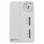 3 Speed Fan Coil Cool/Heat/Off Programmable Thermostat w/ Terminal Block & 2 Covers (White)