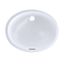 LT597G#01 Dantesca Oval Undermount Bathroom Sink w/ CEFIONTECT (Cotton White)
