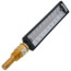 5" 5AS Straight Thermometer with Thermowell (-40°F to 110°F & -40°C to 40°C)