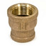 1-1/4" x 3/4" FIP Brass Coupling (Lead Free)