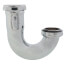 1-1/2" J-Bend w/ Capture Brass Nuts, 17 GA (Chrome Plated)