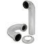 1-1/2" Chrome Plated Brass P-Trap, 17 GA L/CO