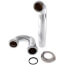 1-1/4" Chrome Plated Brass P-Trap, 22 GA L/CO 