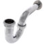 1-1/4" Chrome Plated Brass P-Trap, 22 GA L/CO 