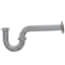 1-1/4" Chrome Plated Brass P-Trap, 22 GA L/CO 