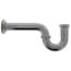 1-1/2" Chrome Plated Brass P-Trap, 22 GA L/CO