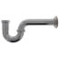 1-1/2" Chrome Plated Brass P-Trap, 22 GA L/CO