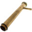 1-1/2" x 12" Rough Brass Dishwasher Tailpiece with 1/2" Branch, 22 Gauge
