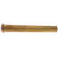 1-1/2" x 12", 17 Gauge, Slip Joint Extension Tube (Rough Brass)