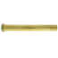 1-1/2" x 12", 22 Gauge, Slip Joint Extension Tube (Rough Brass)