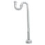 1-1/4" Chrome Plated Brass S-Trap, 17 GA w/Flange & Box Escutcheon