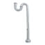 1-1/2" Chrome Plated Brass S-Trap, 17 GA w/Flange & Box Escutcheon
