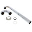 1-1/2" Chrome Plated Brass S-Trap, 22 GA w/ Flange