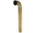 1-1/2" x 12", 17 GA, Rough Brass Direct Connection Waste Bend