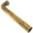 1-1/2" x 12" Rough Brass Slip Joint Waste Bend, 17 GA