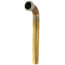 1-1/2" x 12" Rough Brass Slip Joint Waste Bend, 17 GA