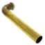 1-1/2" X 12" Rough Brass Slip Joint Waste Bend, 20 GA w/ Nuts & Washers