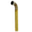 1-1/2" X 12" Rough Brass Slip Joint Waste Bend, 20 GA w/ Nuts & Washers