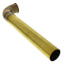 1-1/2" x 12", 22 Gauge, Direct Connect Waste Bend (Rough Brass)