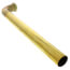 1-1/2" x 18" Rough Brass Slip Joint Waste Bend, 22 GA w/ Nuts and Washers