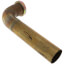 1-1/2" x 8" Rough Brass Slip Joint Waste Bend, 22 GA