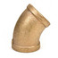 3/4" FIP x FIP 45° Brass Elbow (Lead Free)