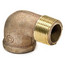 4" Brass 90° Street Elbow, Lead Free (Threaded)
