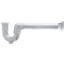 1-1/2" Milwaukee Type Utility "P" Trap, 17 Gauge with Cleanout