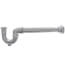 1-1/2" Milwaukee Type Utility "P" Trap, 20 Gauge with Cleanout