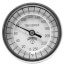 3" TBM Bi-Metal Pocket Thermometer w/ 4" Stem (0-Degree (F) to 250-Degree (F))