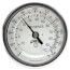 3" TBM Bi-Metal Pocket Thermometer w/ 2.5" Stem (0-Degree (F) to 200-Degree (F) & -20-Degree (C) to 90-Degree (C))