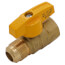 5/8" OD Flare (15/16-16 Thread) x 3/4" FIP Gas Ball Valve
