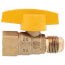1/2" OD Flare x 1/2" FIP Gas Ball Valve