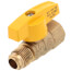 1/2" OD Flare x 1/2" FIP Gas Ball Valve
