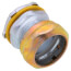 1" Steel EMT Raintight Compression Connector