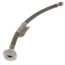 12" Braided Stainless Steel Hose Toilet Connector (3/8" Compression x 7/8" Ballcock)