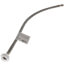 20" Braided Stainless Steel Hose Toilet Connector (3/8" Compression x 7/8" Ballcock)