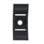 Heavy-Duty Mounting Cradle for Use w/ #10 Screw (Black)