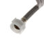9" Braided Stainless Steel Hose Toilet Connector (3/8" Compression x 7/8" Ballcock)