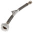 9" Braided Stainless Steel Hose Toilet Connector (3/8" Compression x 7/8" Ballcock)