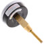 2.5" Tridicator, Extended Back Mount Temperature and Pressure Gauge (0-75 PSI, 70-Degree (F) - 320-Degree (F))